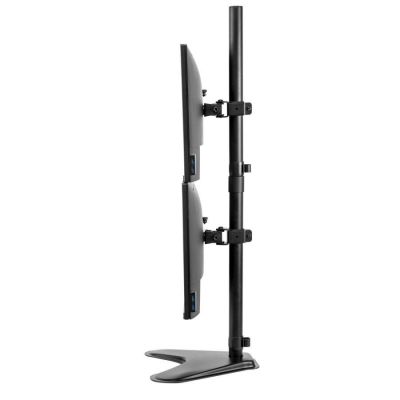 4. Fellowes Ergonomics Freestanding Dual Monitor Arm - Vertical Seasa - Former Professional Series™