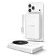 2. TECH-PROTECT PB40 LIFEMAG MAGSAFE POWER BANK 10000MAH 25W QI2.2 WHITE/SILVER