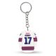 4. Polonia Bytom 25 “Hockey Jersey” Keychain (Home)