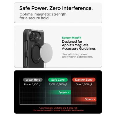 12. Spigen Slim Armor Pro S Magsafe Case for iPhone Duo - Black