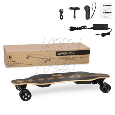 12. Hybrid electric skateboard Spokey E-Longbay 941207