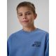 Boy's loose T-shirt with print 4F 4FJRSS26TTSHM4277-32S
