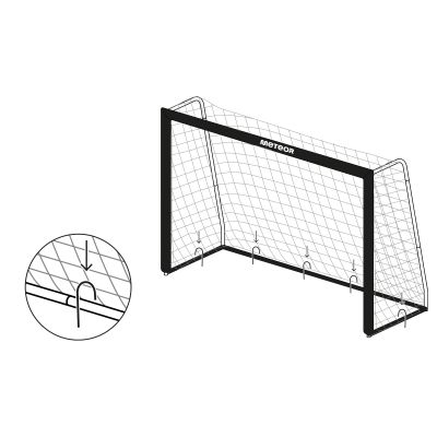 8. Meteor football goal 180x120x60 cm 16926