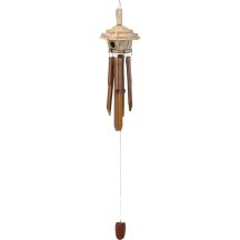 DECORATIVE BELL WINDY BAMBOO BIRDHOUSE