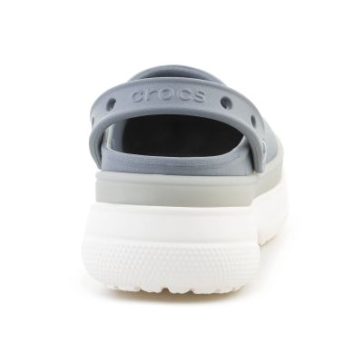 5. CROCS CLASSIC FROSTED STACKED CLOG CONCRETE 212567-0Z3
