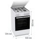 8. GORENJE GG5A14WJ kitchen