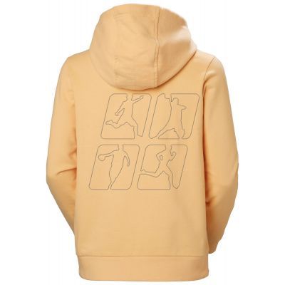 6. Helly Hansen sweatshirt with hood W HH Logo Full Zip Hoodie 2.0 W 34461 316