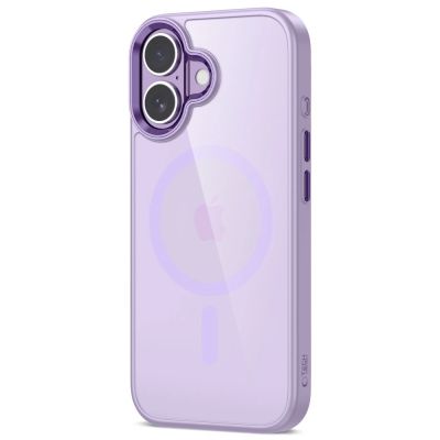 2. Tech-Protect MagMat MagSafe Case for iPhone 17 - Transparent Purple