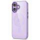 2. Tech-Protect MagMat MagSafe Case for iPhone 17 - Transparent Purple