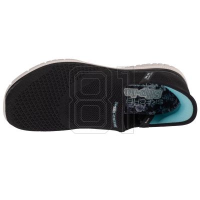 3. Skechers Slip-ins: Virtue - Sleek 104425-BKW Black 36
