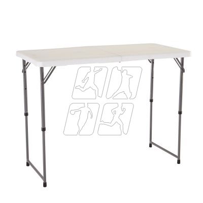 10. Half-folding table 122 cm height adjustable 4428