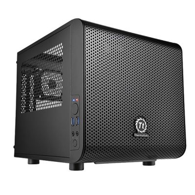 Thermaltake Core V1 CA-1B8-00S1WN-00 Case (Mini-ITX; black)