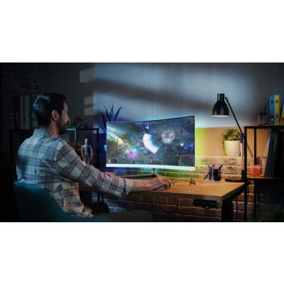 22. Philips 34M2C5501A/00 computer monitor 86.4 cm (34") 3440 x 1440 px Wide Quad HD LCD White