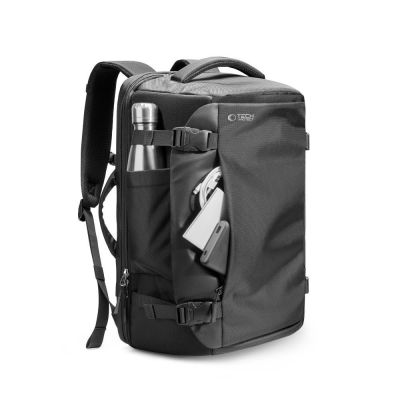 6. Tech-Protect Defender S40 Backpack for Ryanair & Wizzar, 20L Laptop - Black