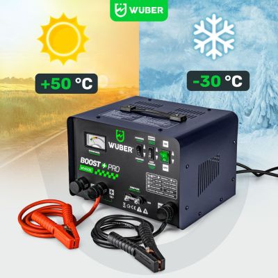 15. Battery Charger with Jump Starter 40 A 12 V/24 V W14005 WUBER