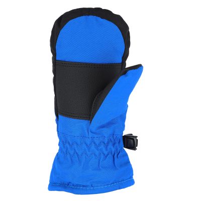 3. Viking Starlet Kids winter gloves, fleece cuff, decorative snowflakes, navy blue (125/15/5195/15)