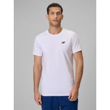 Slim men's T-shirt smooth 4F 4FRMM00TTSHM4193-10S
