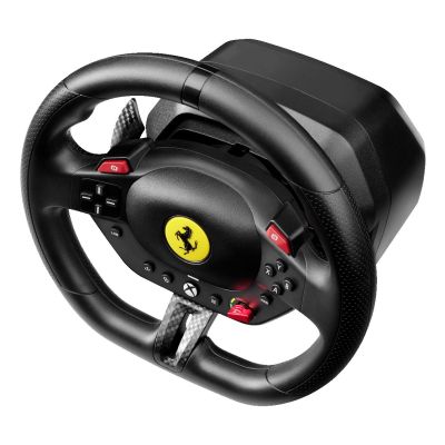 8. Thrustmaster Steering Wheel. T98X Ferrari 296GTS Wheel Rim (XBO/PC) Retail