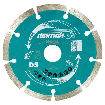 MAKITA DIAMOND BLADE 125x22.23mm SEGMENT (DRY) /10pcs. CONCRETE, BRICK, MARBLE