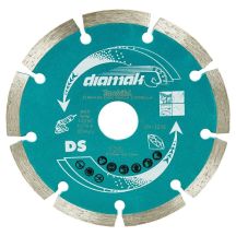 MAKITA DIAMOND BLADE 125x22.23mm SEGMENT (DRY) /10pcs. CONCRETE, BRICK, MARBLE