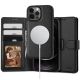 Tech-Protect Wallet MagSafe case for iPhone 12 / 12 Pro - black