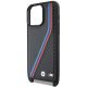 5. BMW M Edition Carbon Tricolor Lines & Strap case for iPhone 15 Pro Max - black