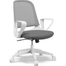 SENSE7 Sopty white-gray / Adjustable office chair / load capacity 120 kg