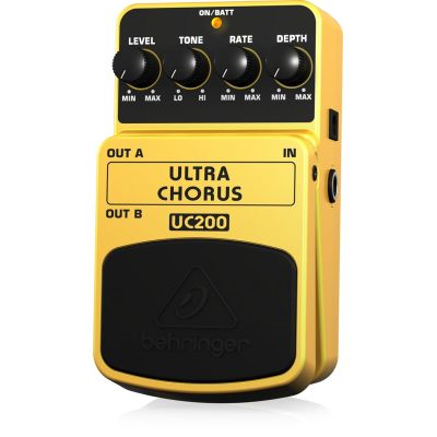 4. Behringer UC200 Ultra Chorus Guitar Effects Pedal