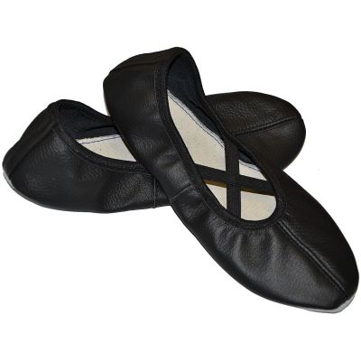 2. BLACK BALLET SHOES WITH ELASTIC STRAP SIZE 36