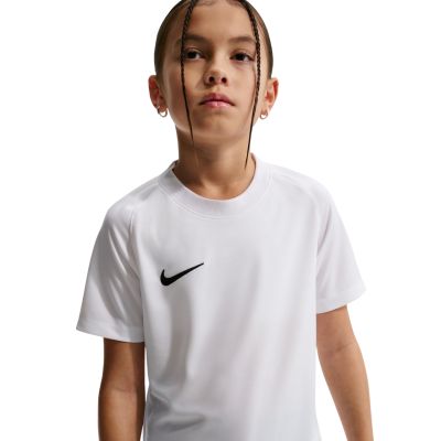 4. Nike Dri-Fit Park VIII Kids' T-Shirt White HV8182 100