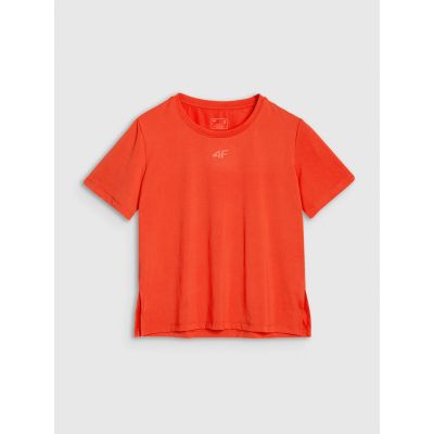 6. Women's oversize quick-drying training T-shirt 4F 4FRSS25TFTSF1236-62S