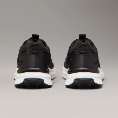 4. Calvin Klein women's sneakers LOW CUT LACE-UP SNEAKERS V3X9-83010-1464999 BLACK