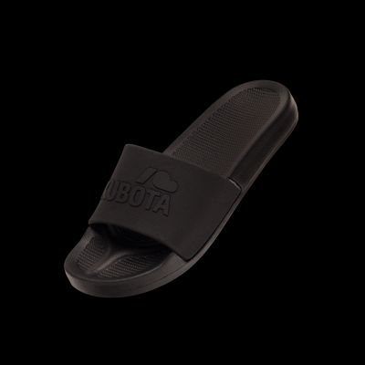 3. Kubota basic plain pool flip-flops black K0000-101-004-23-1