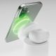 7. SBS 2-in-1 Wireless Magnetic Charging Station - White