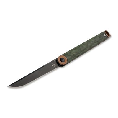 Böker Plus Kaizen Green Canvas Micarta knife