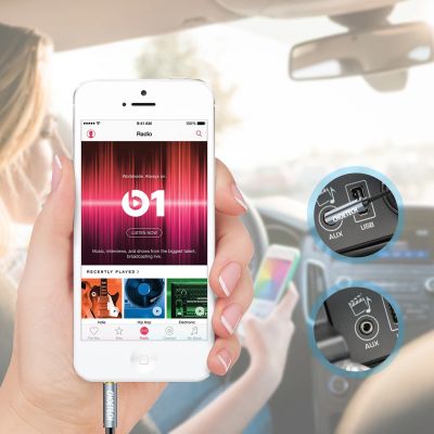 7. Choetech AUX002 cable mini jack 3.5mm (male) / mini jack 3.5mm (male) 1.2m - black