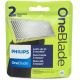 2. Replacement blade PHILIPS QP220/51 ONE BLADE 2-PACK