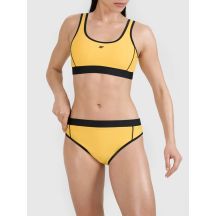 Women's mid-rise bikini bottom 4F 4FWSS25UBKBF078-71S
