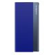 2. Sleep Case Bookcase Type Case with Smart Window for Samsung Galaxy A22 4G blue
