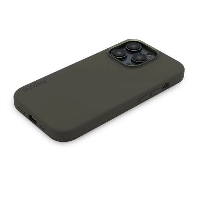 2. Decoded Silicone Case with MagSafe for iPhone 14 Pro Max - green