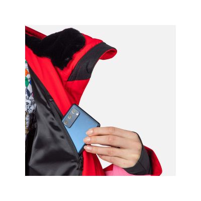 3. Rossignol W Pilot Down Jkt Jacket Red