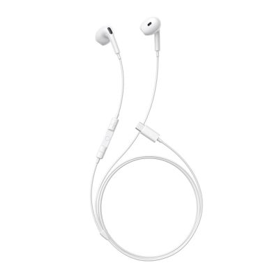 2. Baseus Encok CZ19 USB-C Wired In-Ear Headphones - White