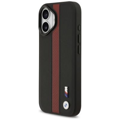 2. BMW M Perforated Stripe Logo MagSafe Case for iPhone 17 - Red