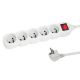 2. ESPERANZA POWER STRIP 5 OUTLETS SWITCH 1.5M WHITE ELK214W
