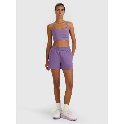 4. Women's quick-drying training shorts 4F 4FWAW25TFSHF1038-53S