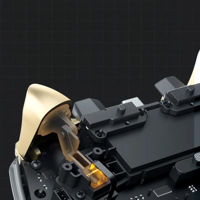 4. Machenike G5Pro Premium Edition Wireless Game Controller with Charging Station - Black and Gold