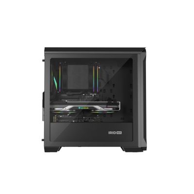 6. NATEC Genesis Irid 503 ARGB NPC-1559 Case (Micro ATX. Mini ITX; Black)