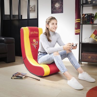 4. Subsonic SA5610-H1 Gaming Chair Console Gaming Chair Padded Upholstered Seat Red, Yellow