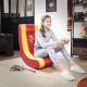 4. Subsonic SA5610-H1 Gaming Chair Console Gaming Chair Padded Upholstered Seat Red, Yellow