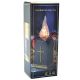 5. BATTERY-OPERATED LED CANDLE WITH TIMER LANTERN INSERT 16CM